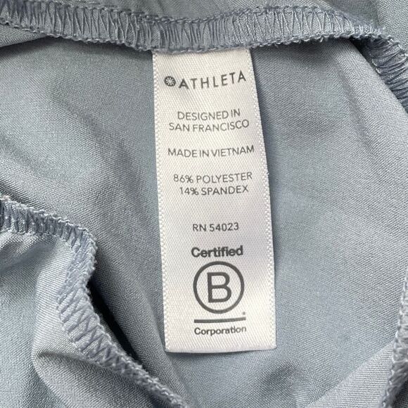 Athleta Go Far Travel Pant Light Blue - Size: 6 - Picture 7 of 8